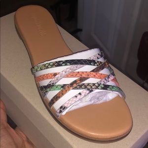 Madewell crisscross slide sandals